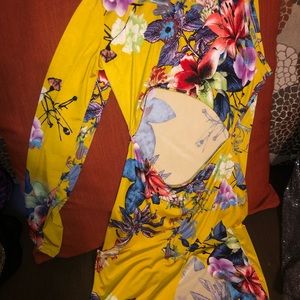 Dress midi one sleeve